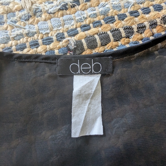 Sheer Black Cami Tank Sequined Diamonds Sleeveless Small Bling *Flaws* - Picture 4 of 5